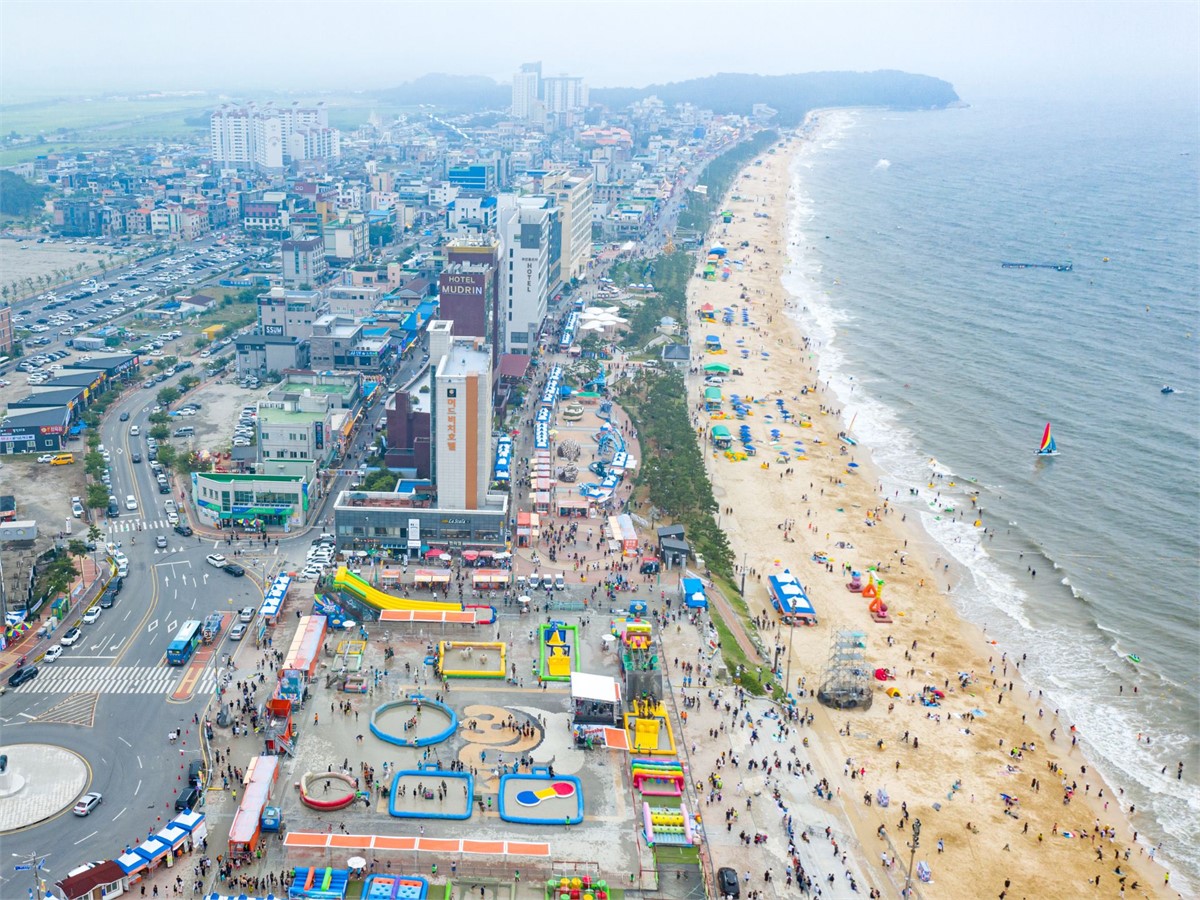 Daechon Beach in Boryeong