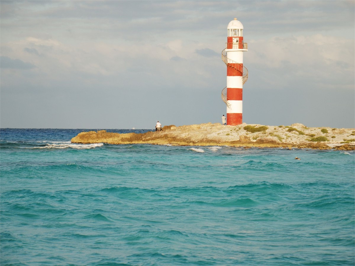 Leuchtturm in Cancun