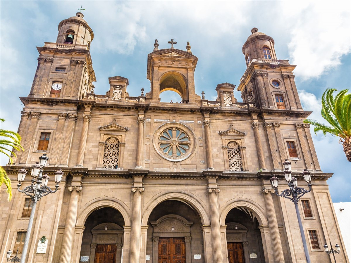 Santa Ana Kathedrale in Las Palmas auf Gran Canaria