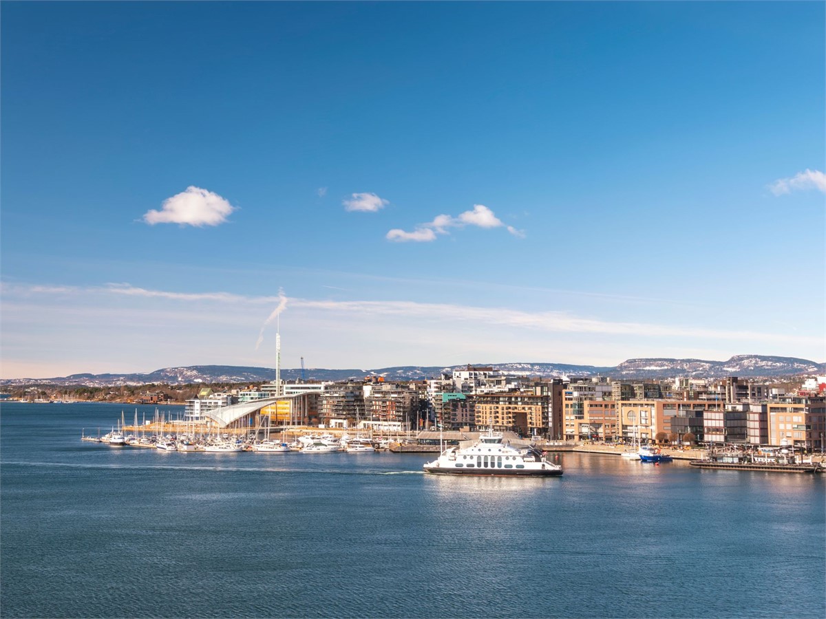 Hafen in Oslo