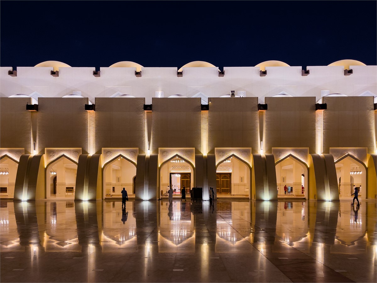 Imam Abdul Wahhab Mosque in Qatar