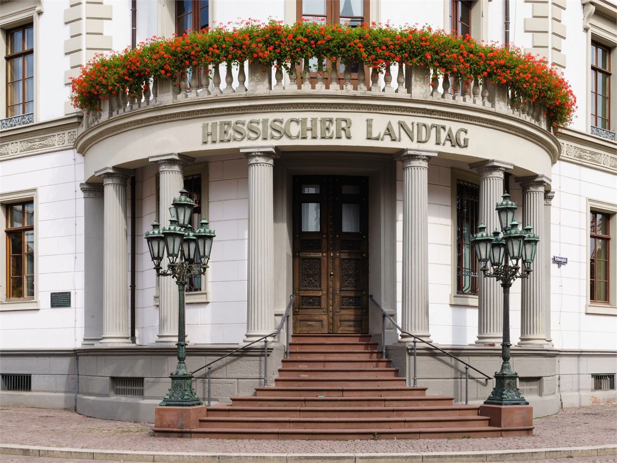Hessischer Landtag in Wiesbaden